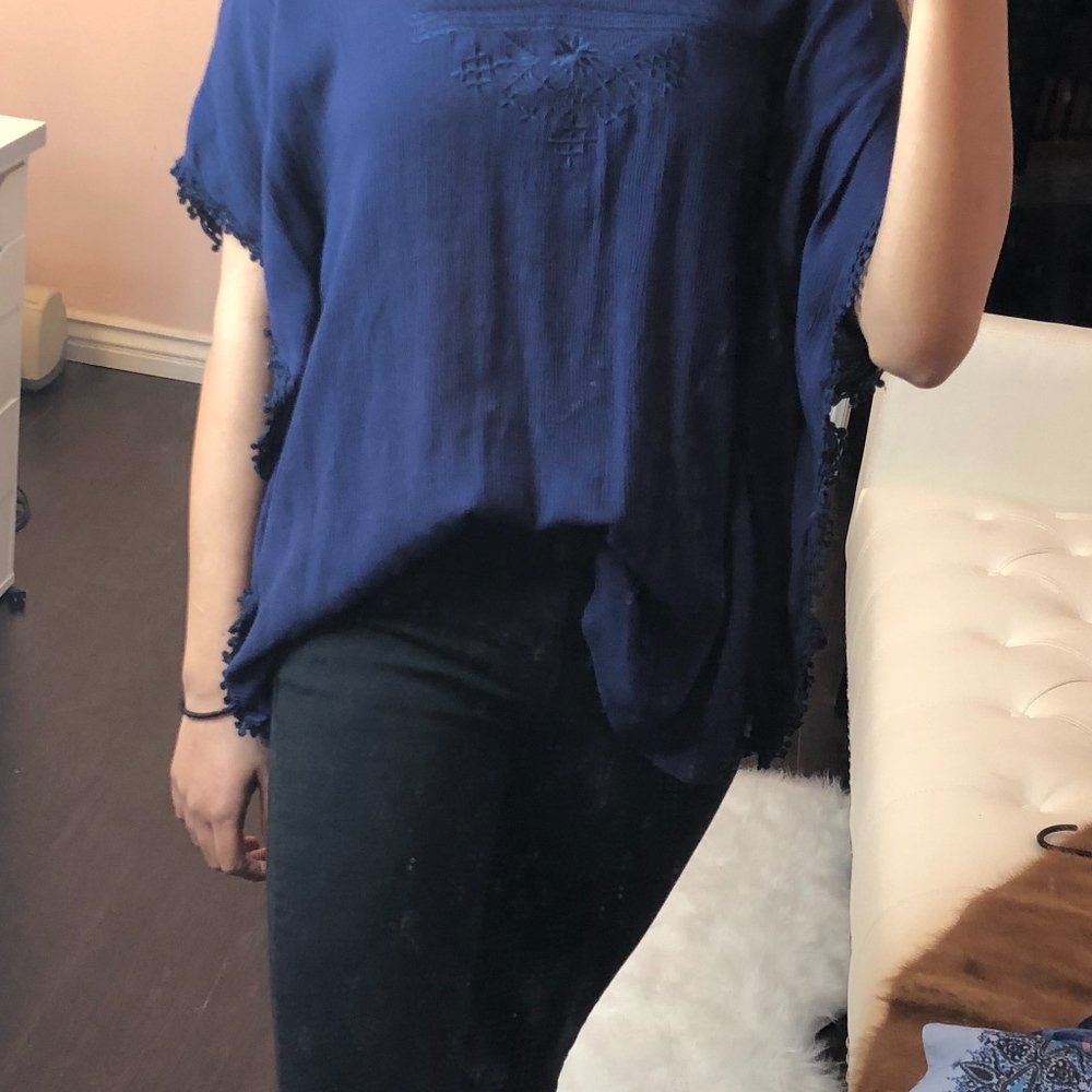 Blue Spring/Summer Top - Picture 2 of 2